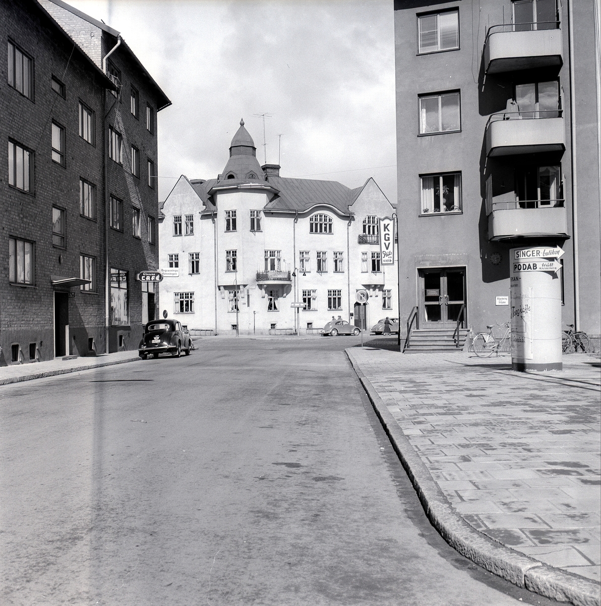 Olssons cafe, Hotell Angle