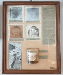 Montasje med tannavtøpning, bilder, tekst.