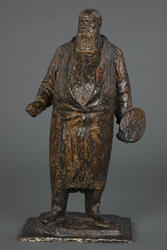 En realistisk maler [Bronseskulptur]