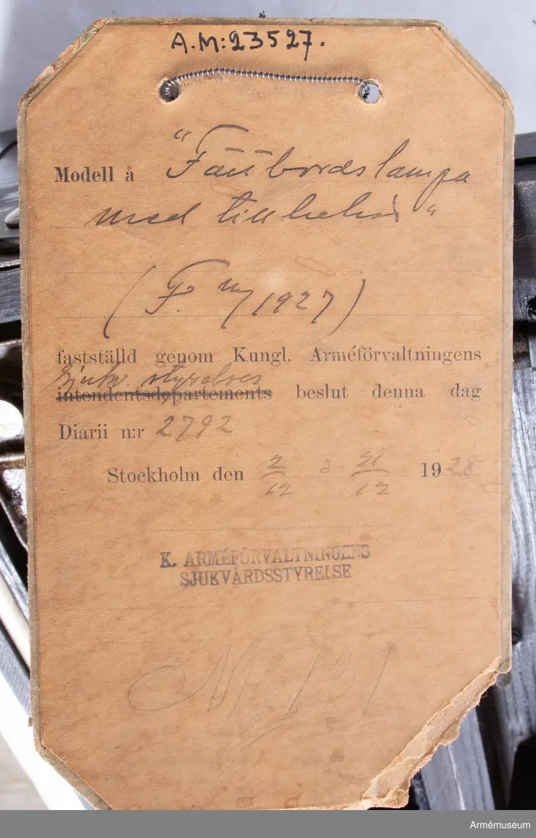 Grupp I II.
I låda.