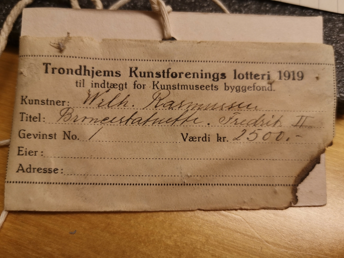 Fredrik II [Bronseskulptur]