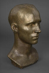Portrett [Bronseskulptur]