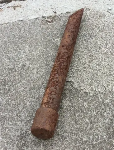 Ein heimelaga handgranat