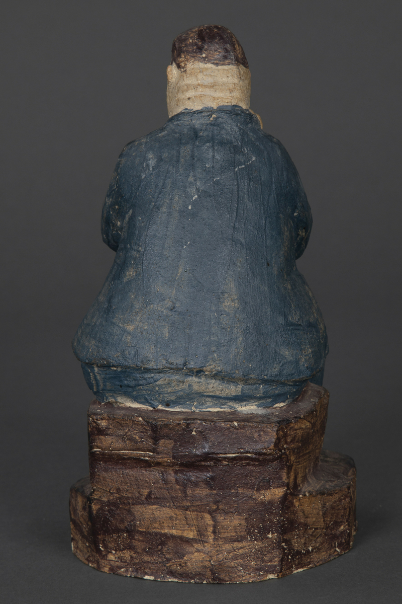 Fløytespiller [Terracotta-skulptur]