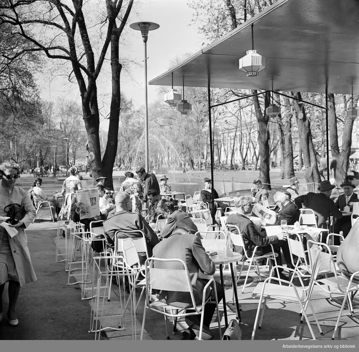 Studenterlunden. April 1961