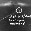 Flygspaningsbild av förstört kantangesiskt flygplan Harvard T-6 vid flgstationen i Kolwezi-Kengere efter anfall av F 22 under Kongokrisen, den 29 december 1962. Med påritad spaningsinformation 