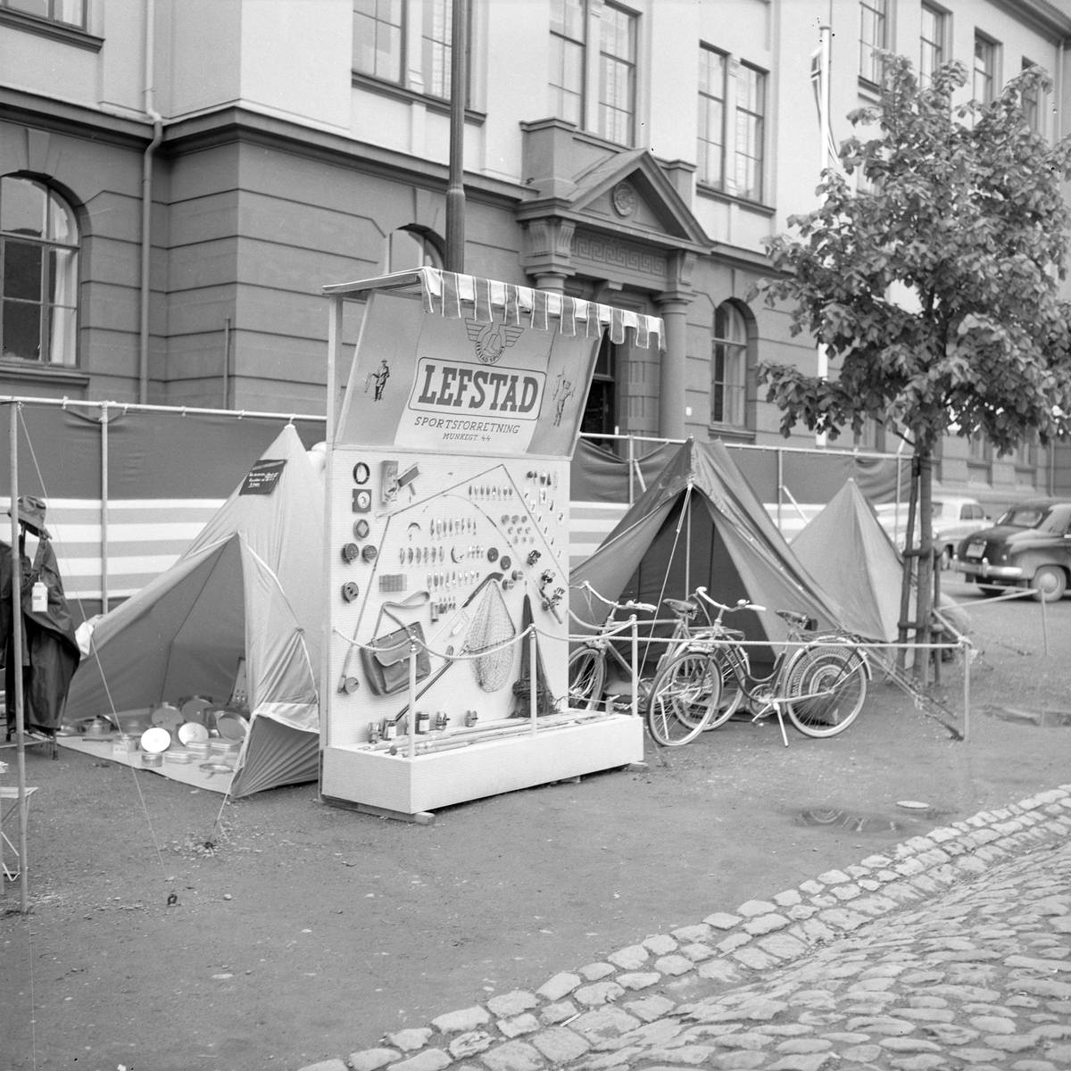 Stand for Lefstad Sport på martnan