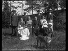 Johan Carlsson med familj och släkt från Göteborg