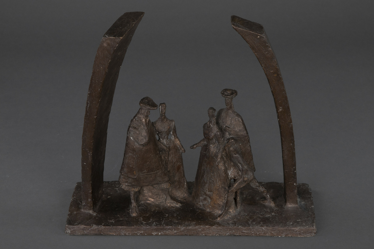 Moliers teater [Bronseskulptur]