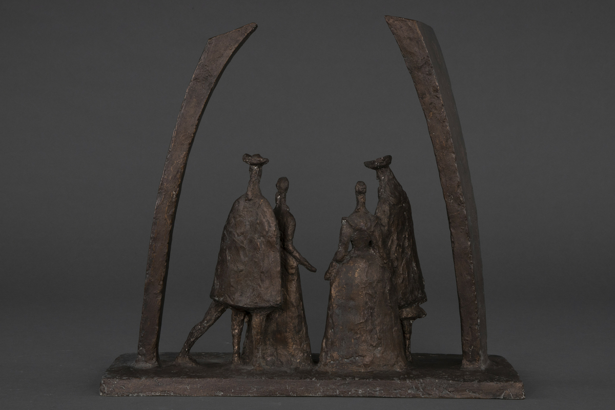 Moliers teater [Bronseskulptur]