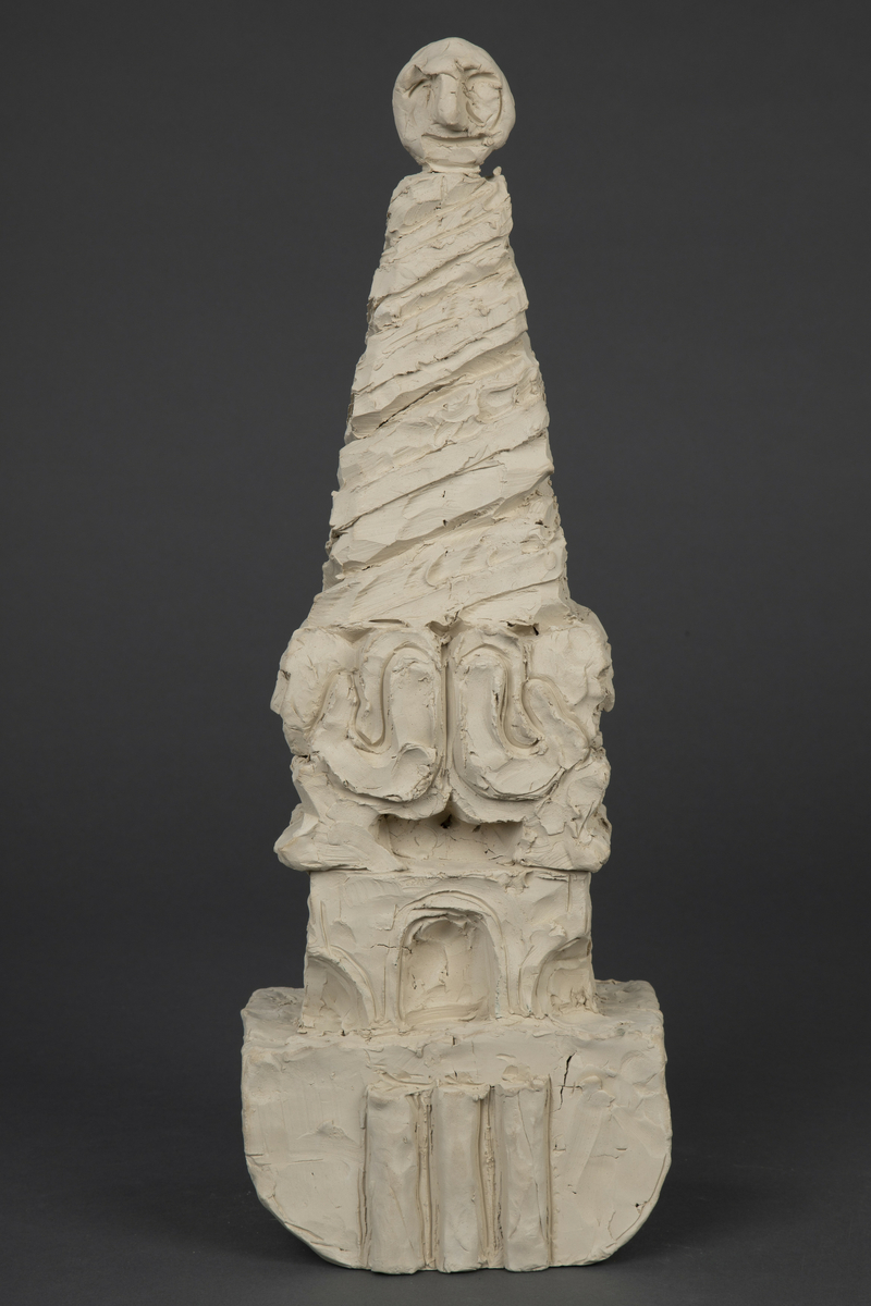 Trondhjem. Utkast. [Gipsskulptur]