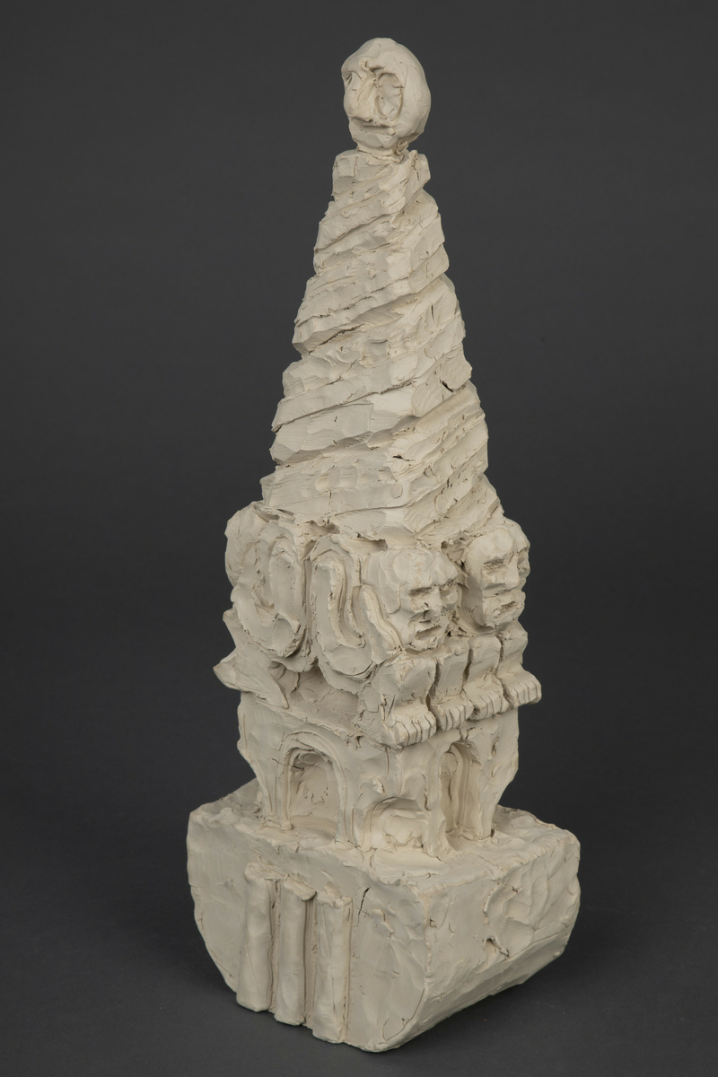 Trondhjem. Utkast. [Gipsskulptur]