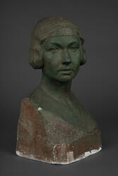 Byste av Harriet Bosse [Gipsbyste]