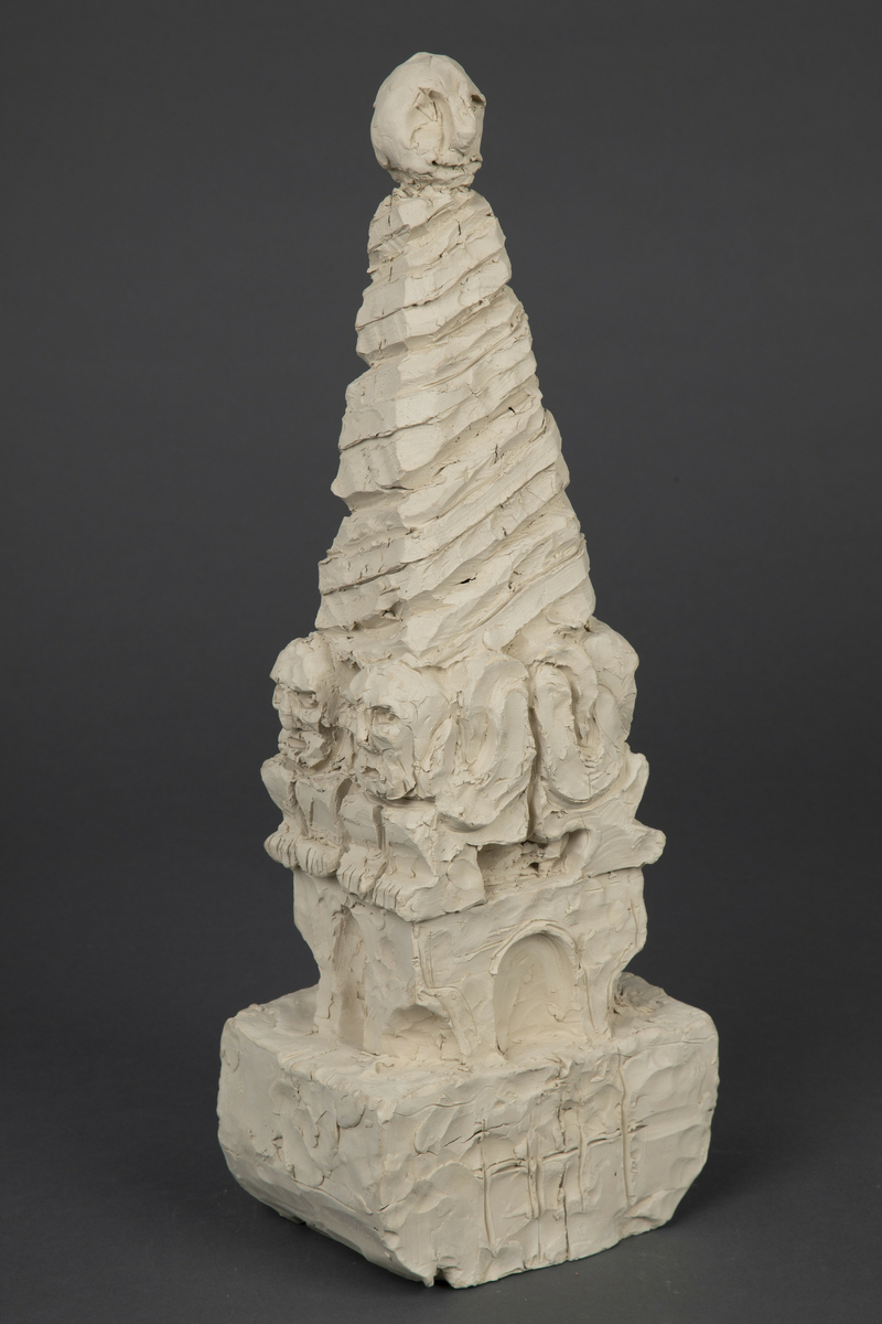 Trondhjem. Utkast. [Gipsskulptur]