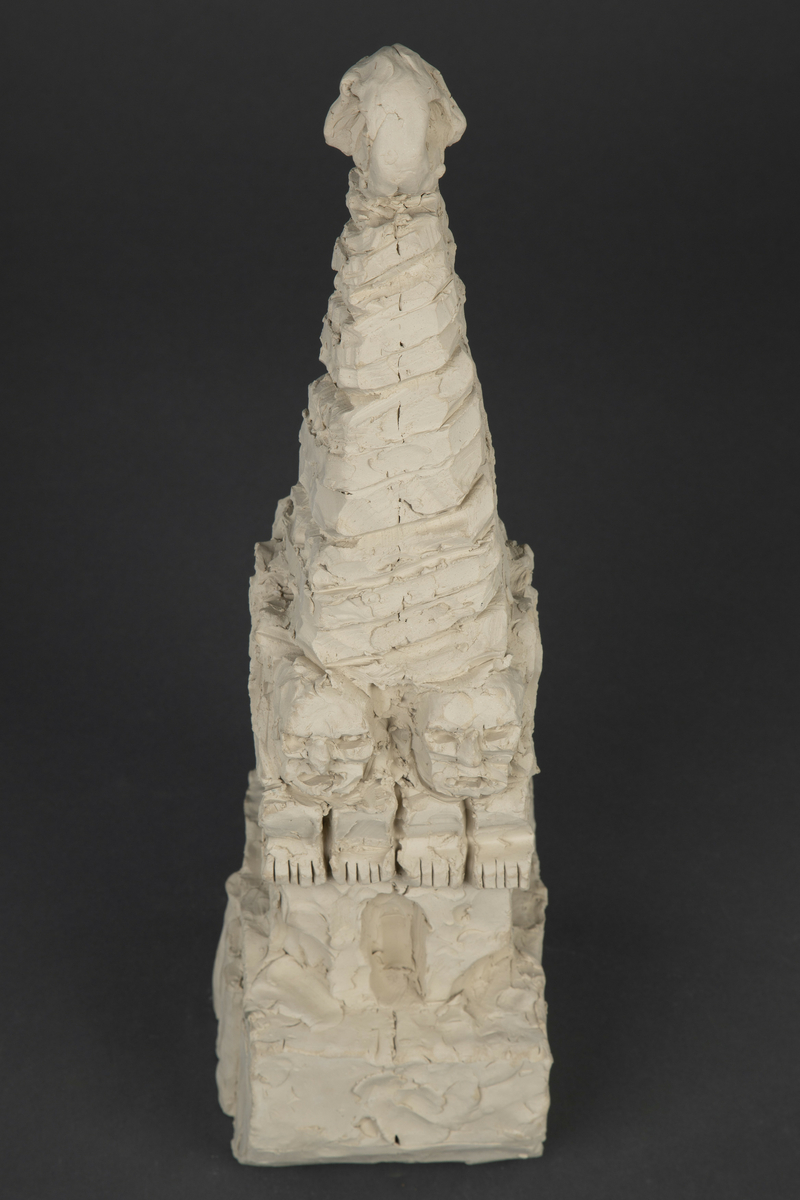 Trondhjem. Utkast. [Gipsskulptur]