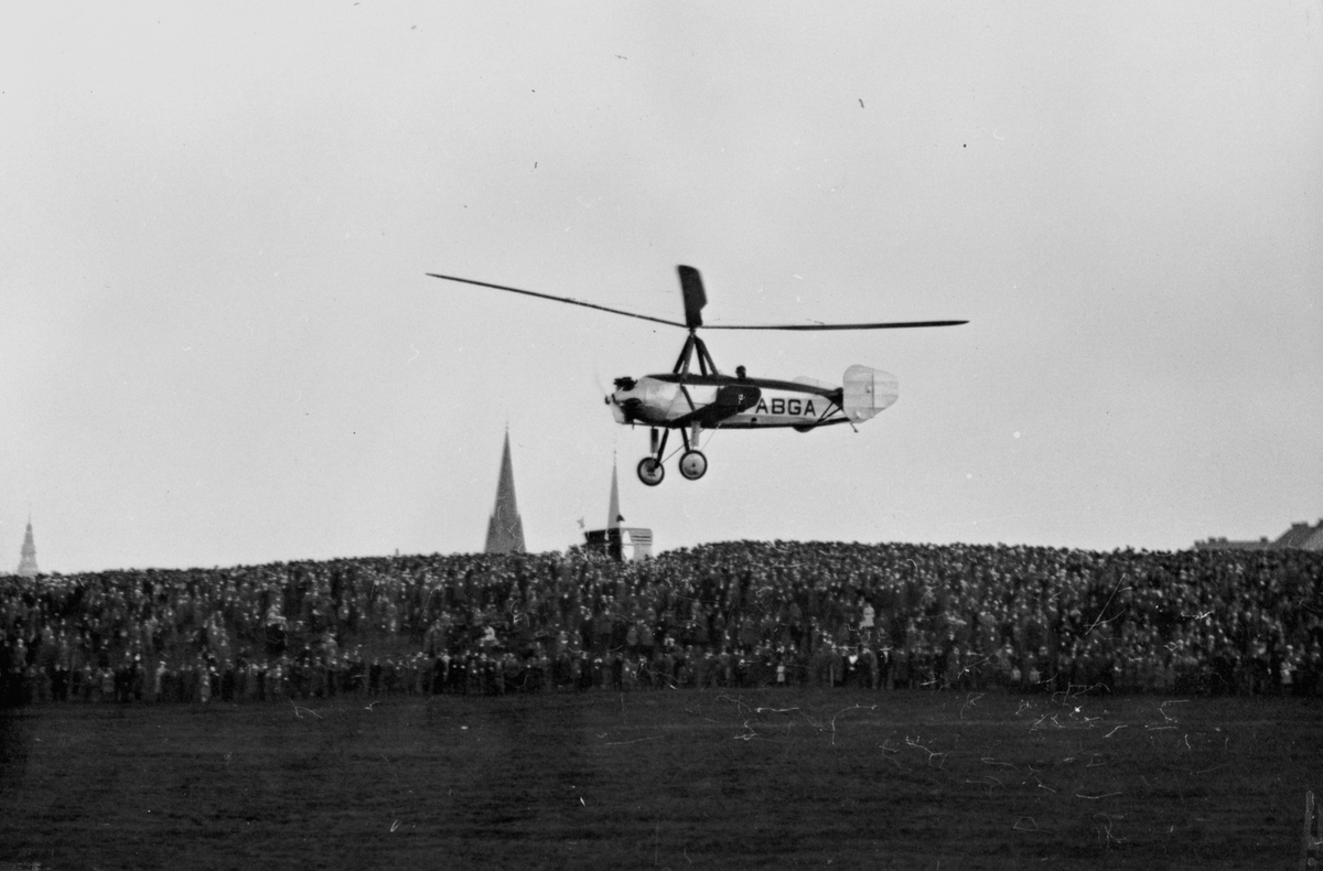 ILIS 1931 De la Ciervas Autogiro typ C 19 mark 1. Motor: Armstrong Siddeley "Genet" 80 hk.