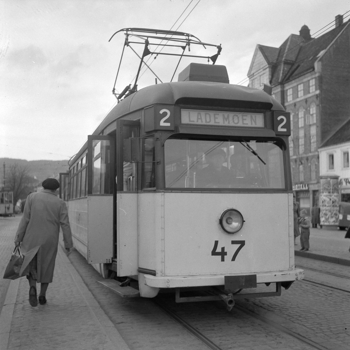 Trikk - Trondheim Sporveis boggivogn nr 47