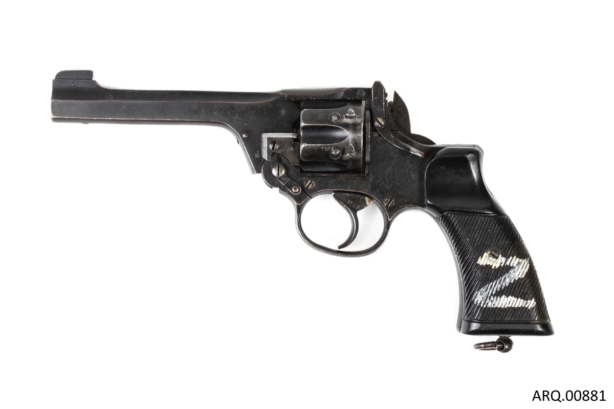Revolver P08 Artilleri Ruger. Kaliber 9 mm.