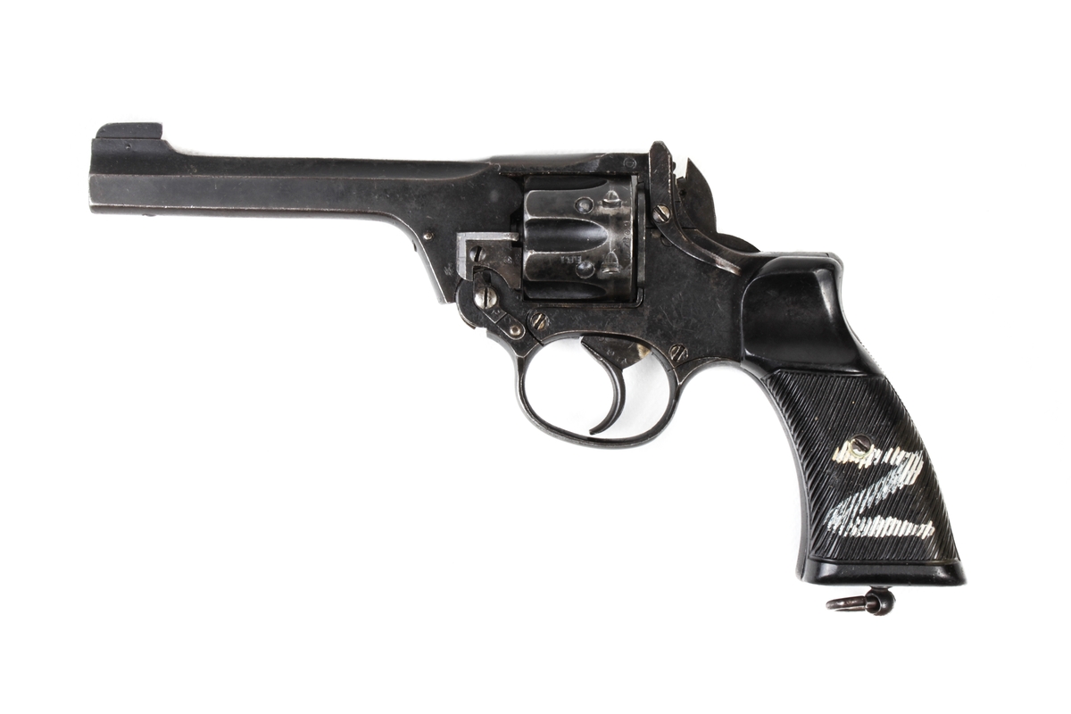 Revolver P08 Artilleri Ruger. Kaliber 9 mm.
