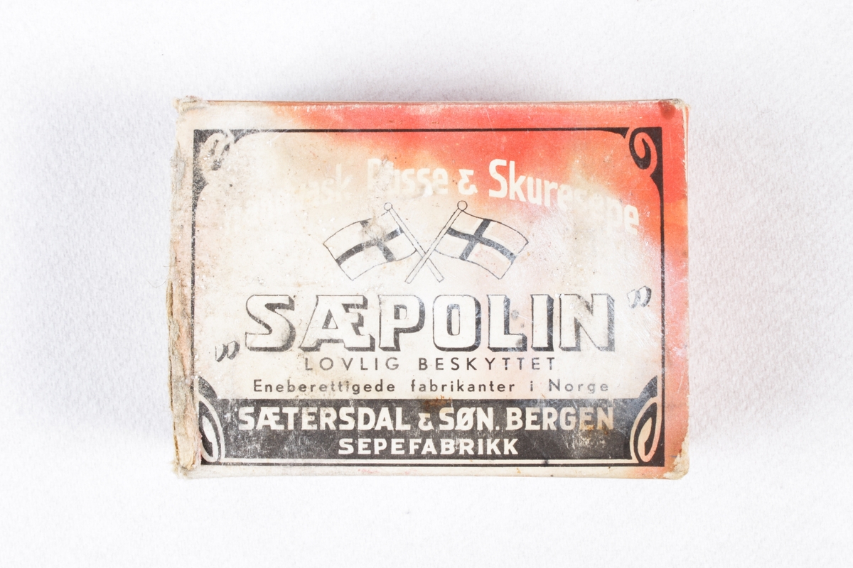 Såpestykke av merket Sterilan.