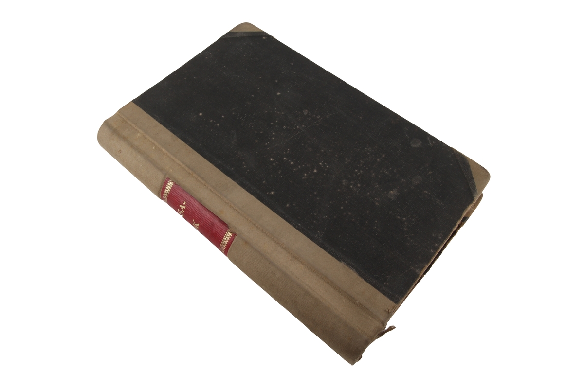Kassabok fra februar 1921 til november 1922.