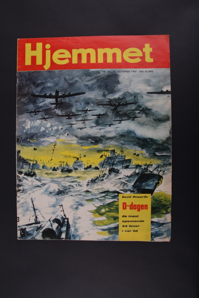 Magasin med rektangulær form som inneholder diverse artikler, oppskrifter, tegneserier og reklame.