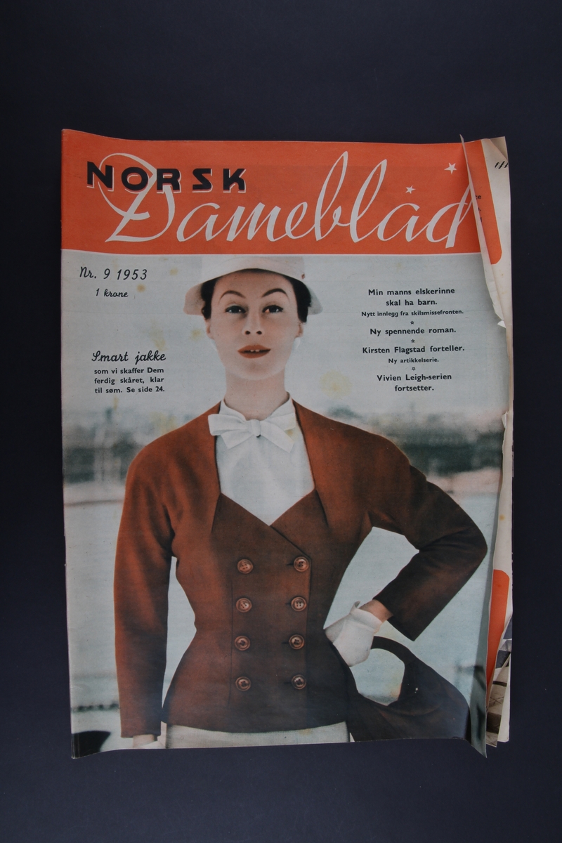 Magasin med rektangulær form som inneholder diverse artikler, oppskrifter og reklame.