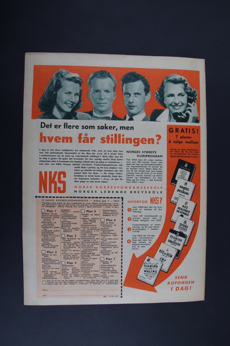 Magasin med rektangulær form som inneholder diverse artikler, oppskrifter og reklame.