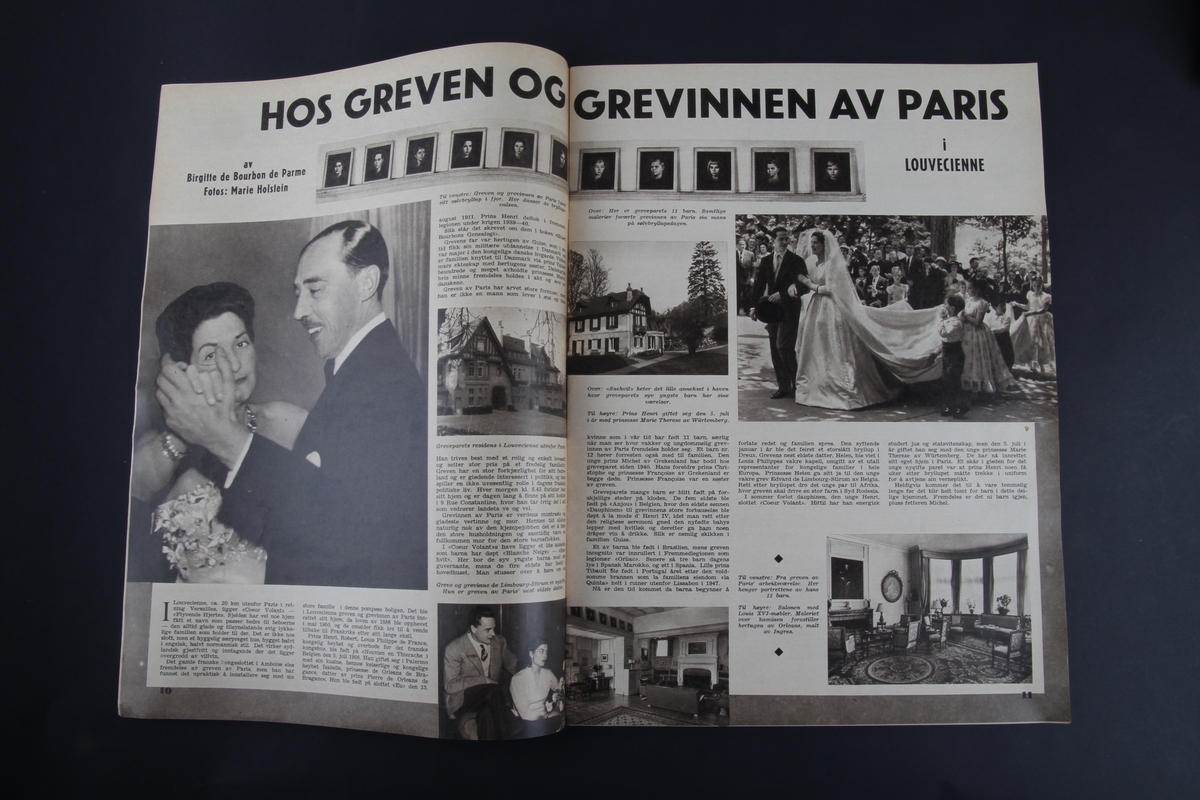 Magasin med rektangulær form som inneholder diverse artikler, oppskrifter og reklame.