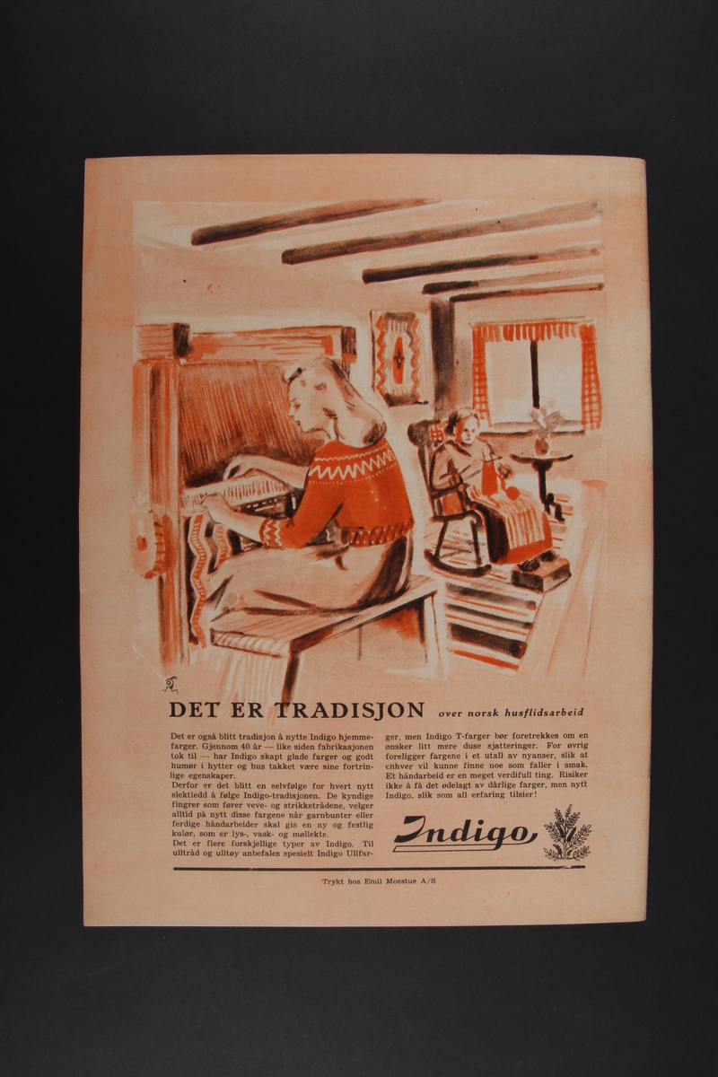 Magasin med rektangulær form som inneholder diverse artikler, tegneserier og reklame.