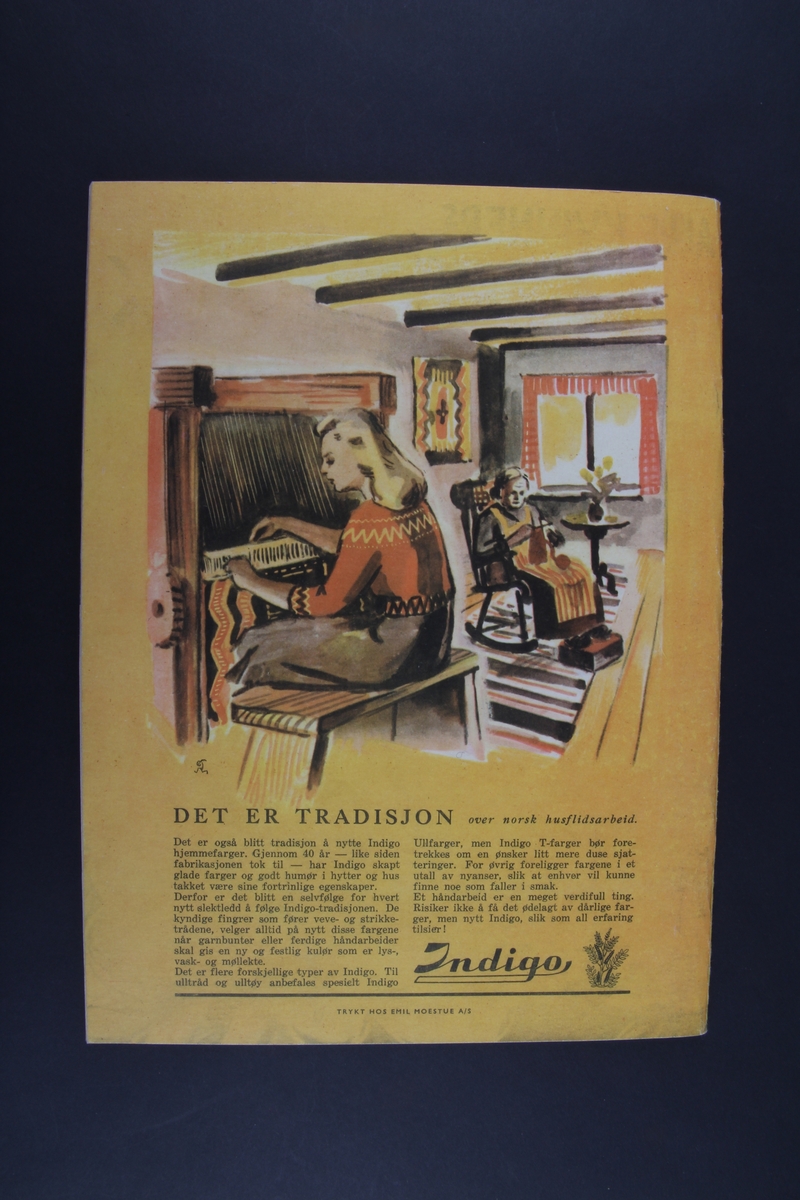 Magasin med rektangulær form som inneholder diverse artikler, tegneserier og reklame.