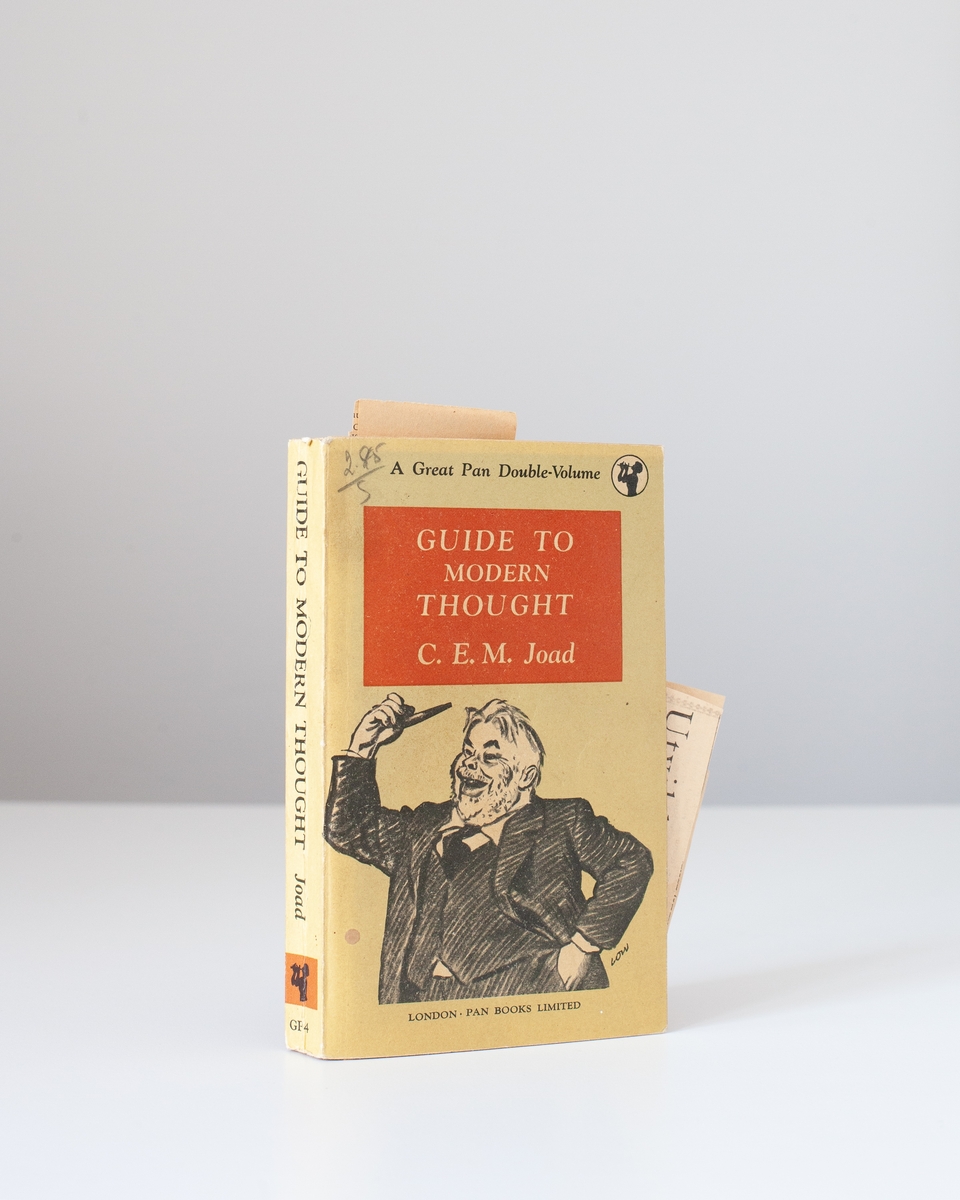 C. E. M. Joad: Guide to Modern Thought
