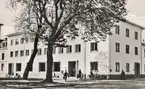 Posthuset, Växjö, ca 1940. Hörnet Norrgatan/Kronobergsgatan (kv. Gunnar Gröpe nr 7) (?).