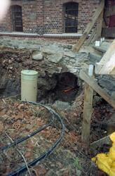 Bilde tatt i forbindelse med bygging av nye kontorer, pauser