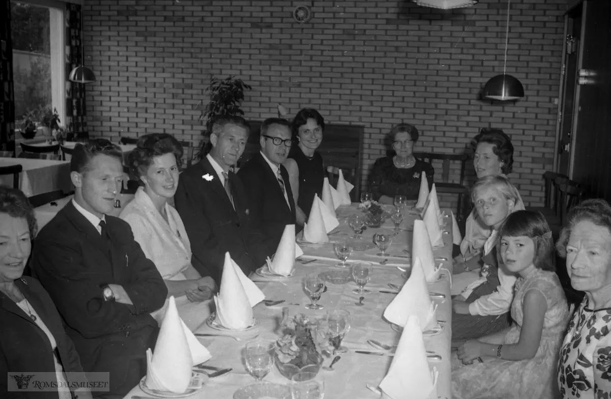 "august 1965"."Captains dinner (Ivar)"."Romsdalsheimen"