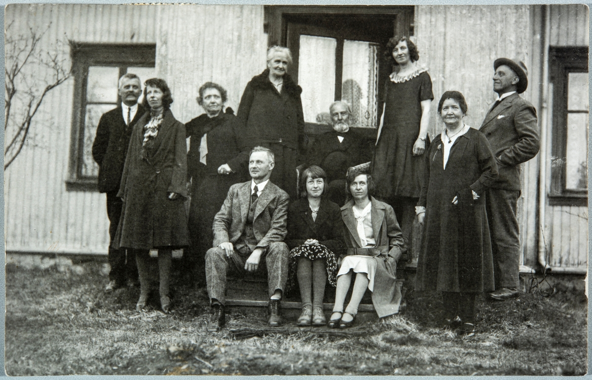 Familie gruppe. Familien Eriksen på Hamar.