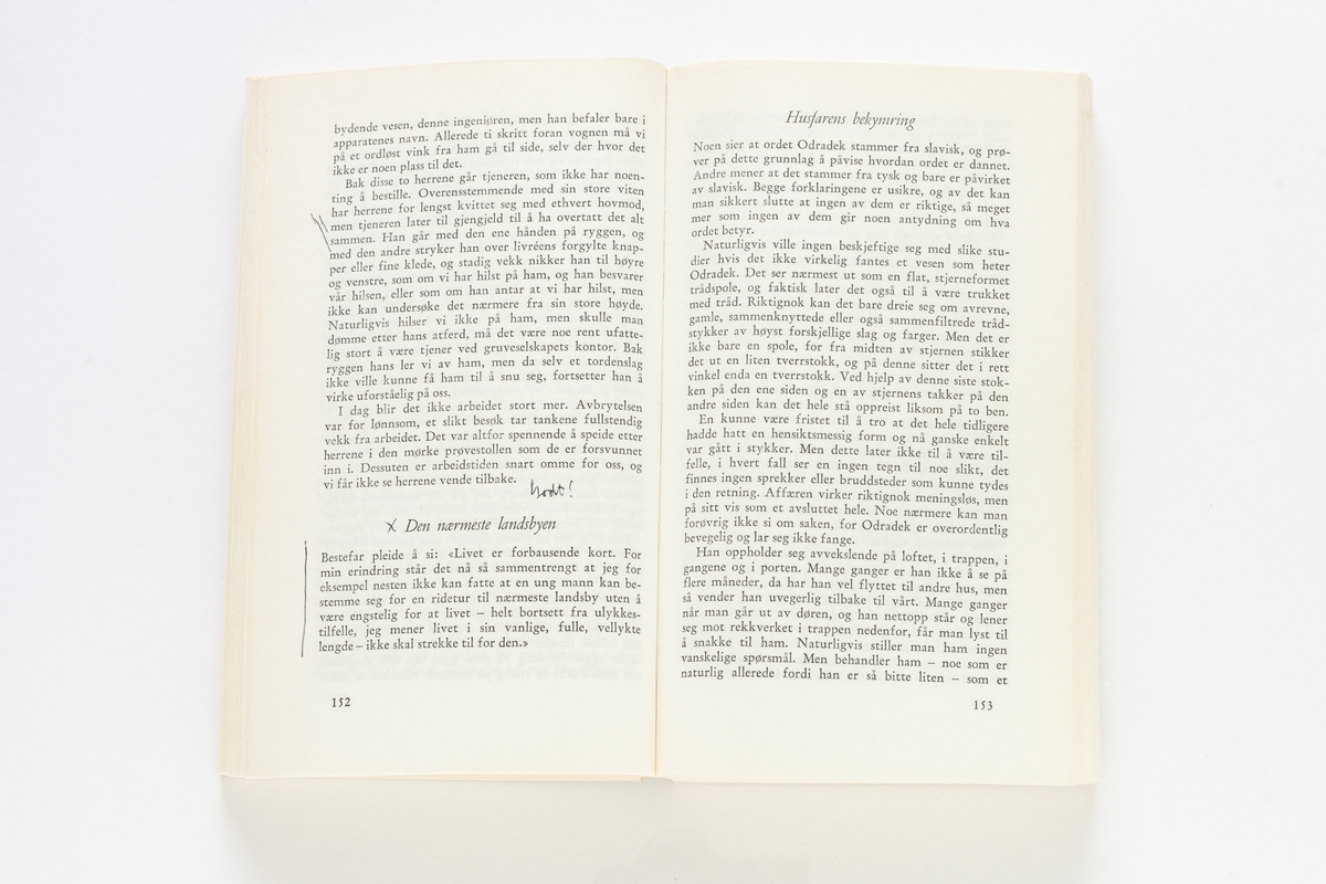 Franz Kafka: Fortellinger