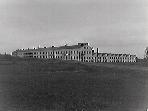 Cykelindustri. Monarks fabrik i Varberg.