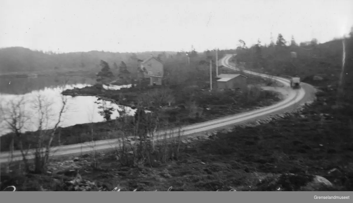 Boligbrakker ved Ørneveien, 1938.