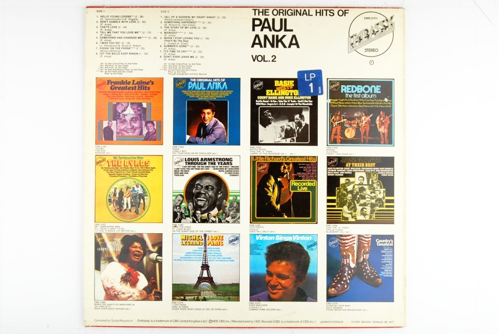 Portrettbilde av Paul Anka.