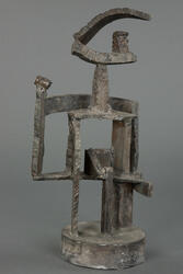 Kongelig person [Jernskulptur]