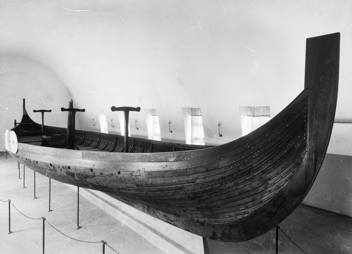 Skipene på Vikingskipmuseet på Bygdøy