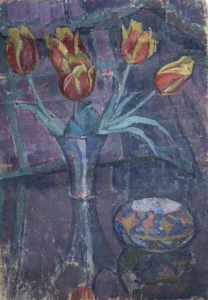 Uten tittel [Oljemaleri på lerret]