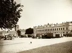 Stortorget i Växjö en torgdag på 1910-talet.