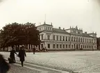 Stadshuset vid Stortorget. Växjö, ca. 1913.