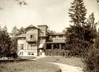 Christina Nilssons Villa Vik. Växjö ca. 1915.