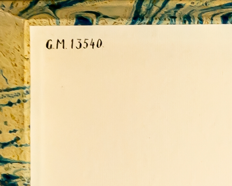 Kulturhistoriskt bildverk, "Dalarna", med 100 originalträsnitt av Waldemar Bernhard. Träsnitten har passepartout och ligger samlade i en hård ytterkartong i form av en bok, med läderrygg, utsida klädd med linnetyg samt ådringsmålning.