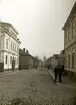 Sandgärdsgatan, sedd från Västergatan. Växjö, ca. 1913.