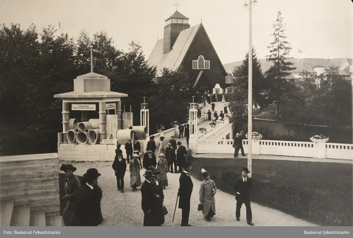 Jubileumsutstillingen på Frogner i 1914. Grunnlovsjubileet 