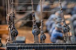 Modell av turumafartyget LODBROK (1771) i Sjöhistoriska muse